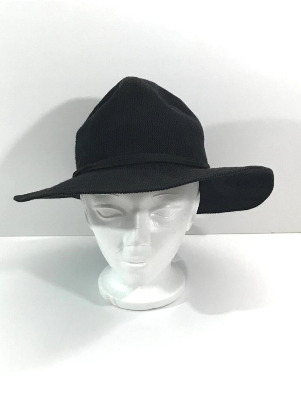 🖤 Women’s Black Floppy Wide Brim Hat - EUC